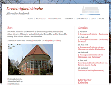 Tablet Screenshot of kirche-allermoehe.de